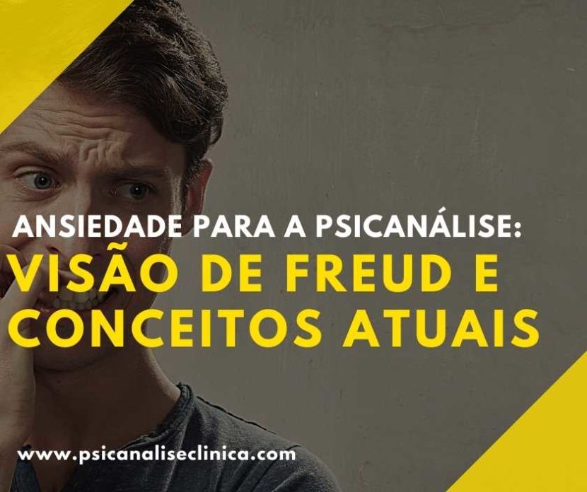 ansiedade para a psicanálise