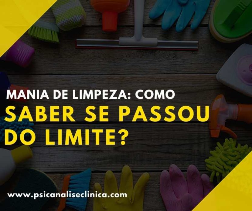 mania de limpeza