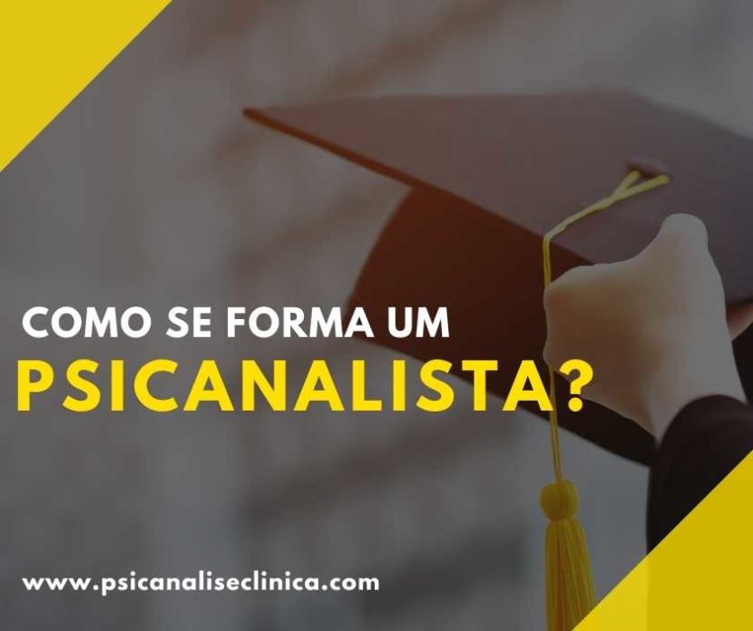 como se forma um psicanalista