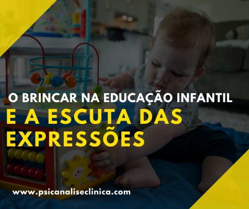 brincar na educação infantil