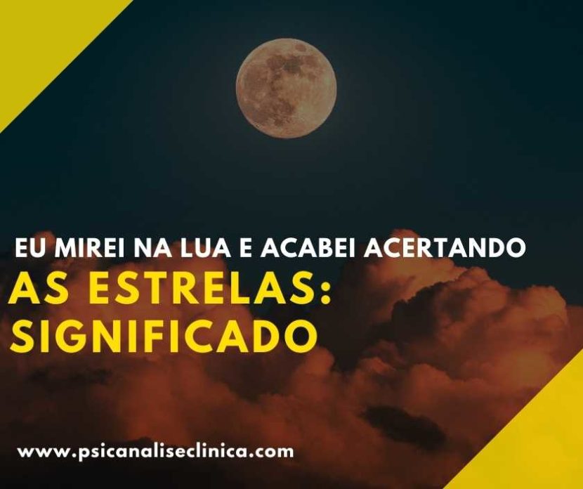 eu mirei a lua música