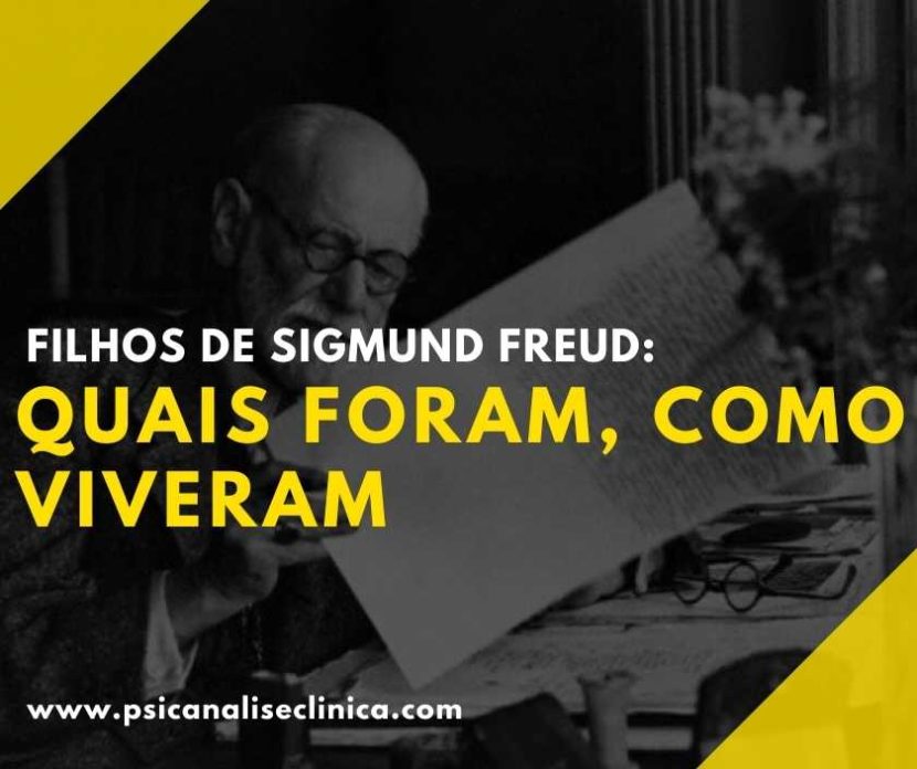 quem são os filhos de Sigmund Freud