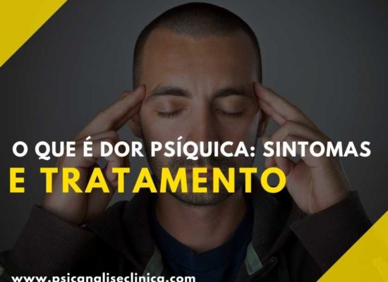 o que é dor psíquica