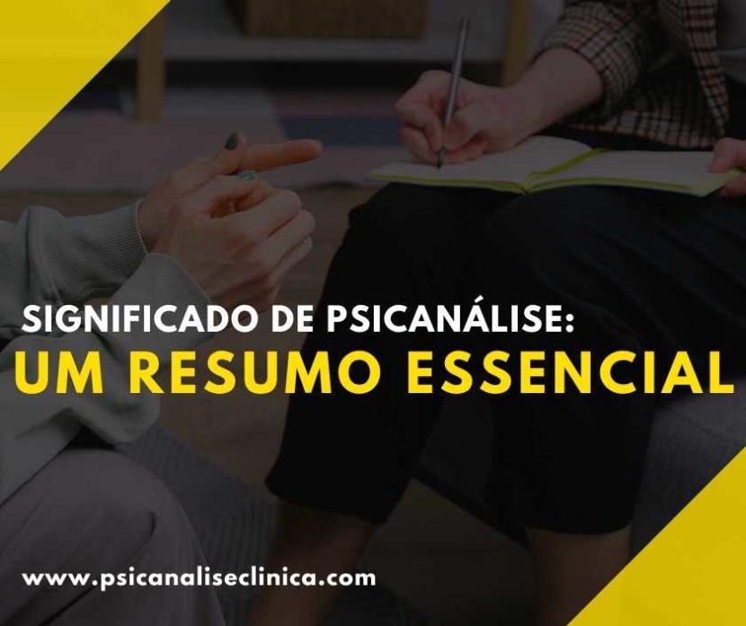 o que significa psicanálise