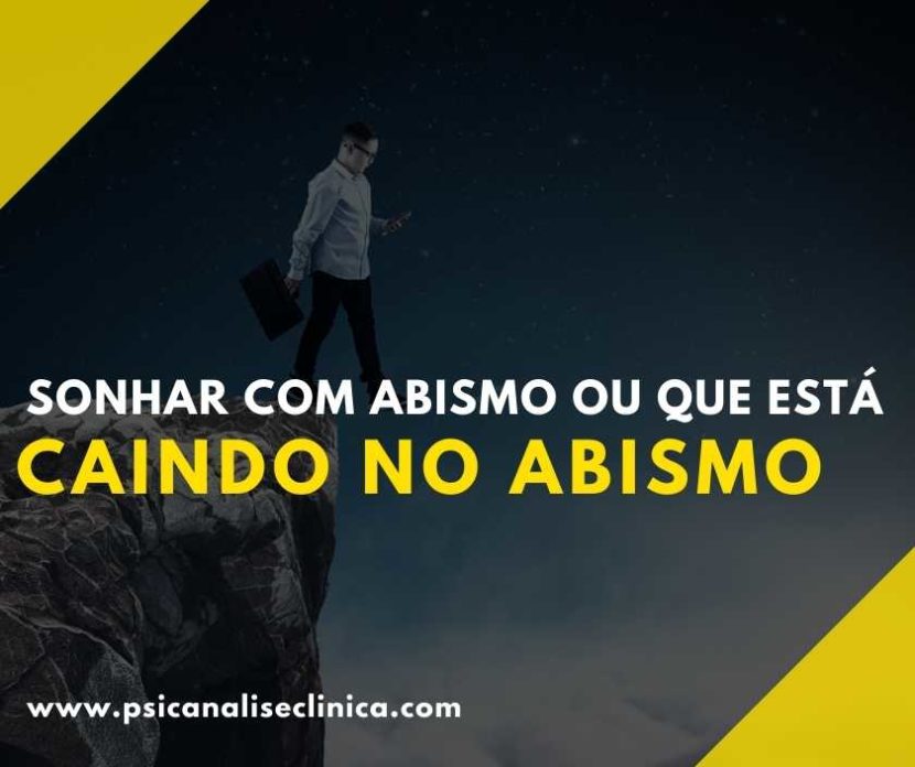 sonhar caindo no abismo