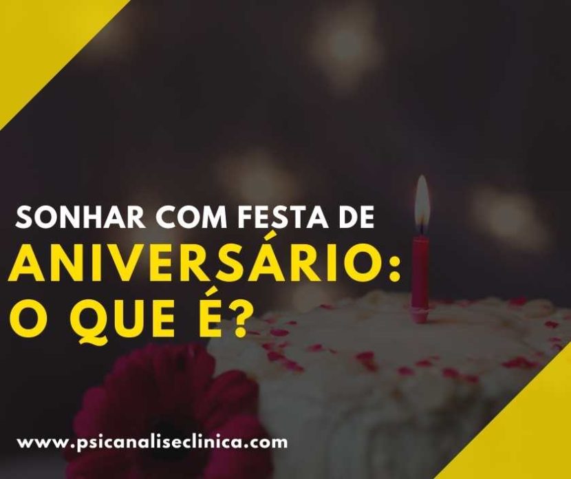 o que significa sonhar com festa de aniversário