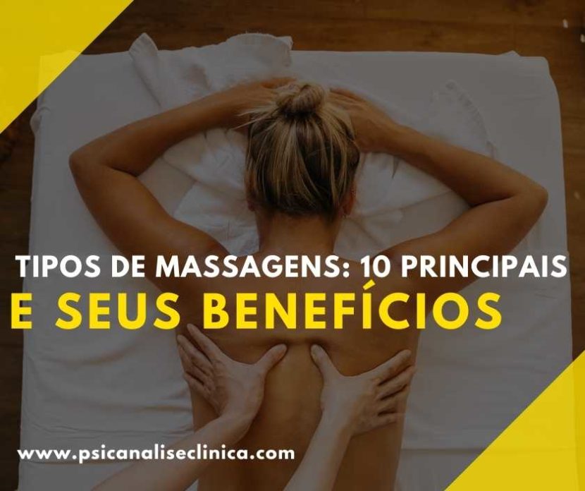 tipos de massagem