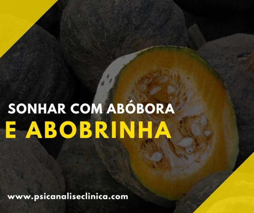 sonhar com abobrinha