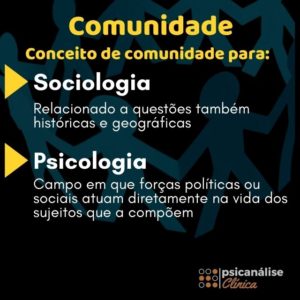 Conceito de comunidade revisão