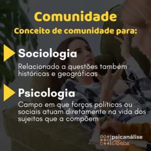 Conceito de comunidade revisão