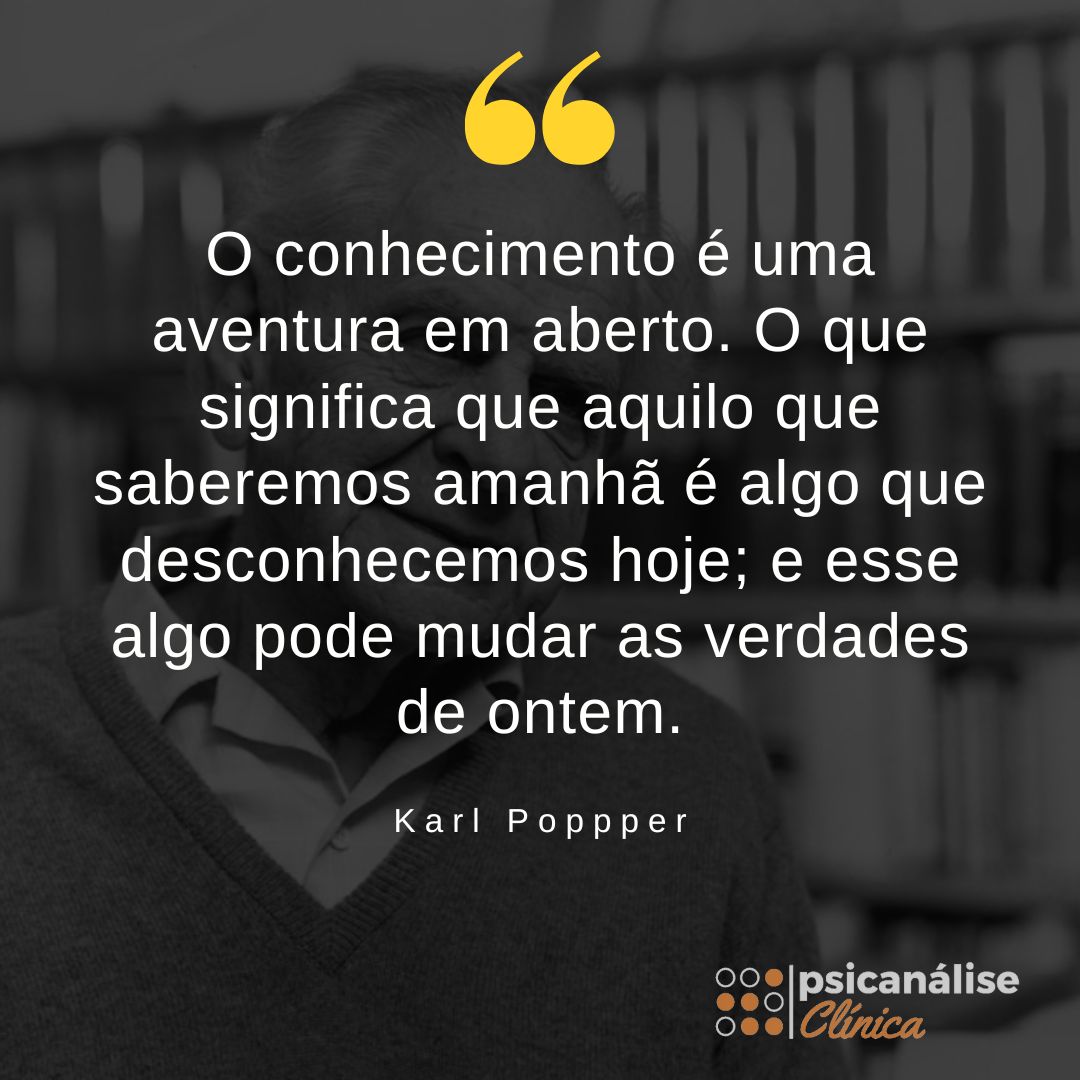 Falseabilidade citação Karl Popper