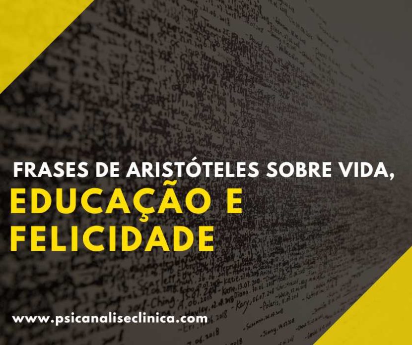 melhores frases de Aristóteles