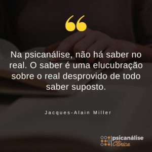 Jacques-Alain Miller frase