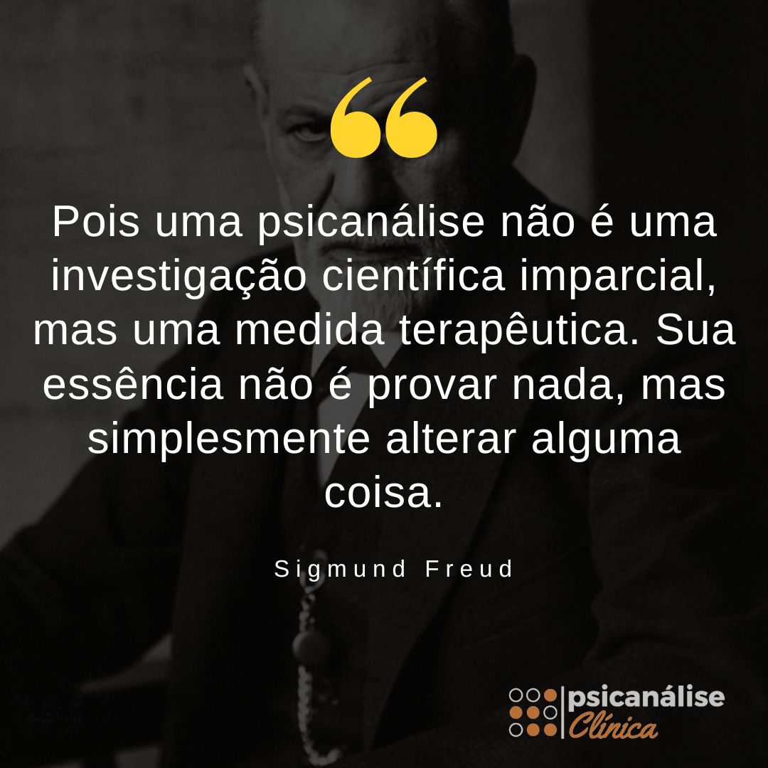 Psicanalistas e Psicólogos de Pelotas citação Freud