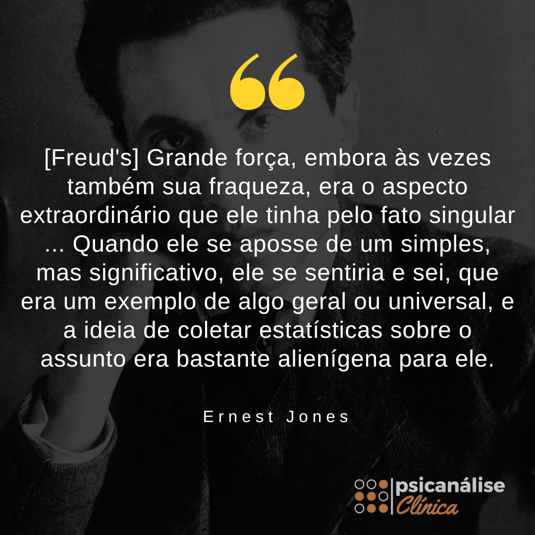 Ernest Jones Citação