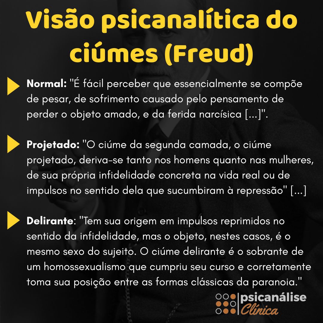 Como não sentir ciúmes Freud