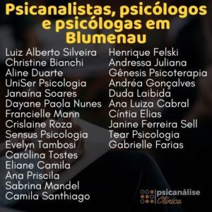 Psicólogas em Blumenau Lista