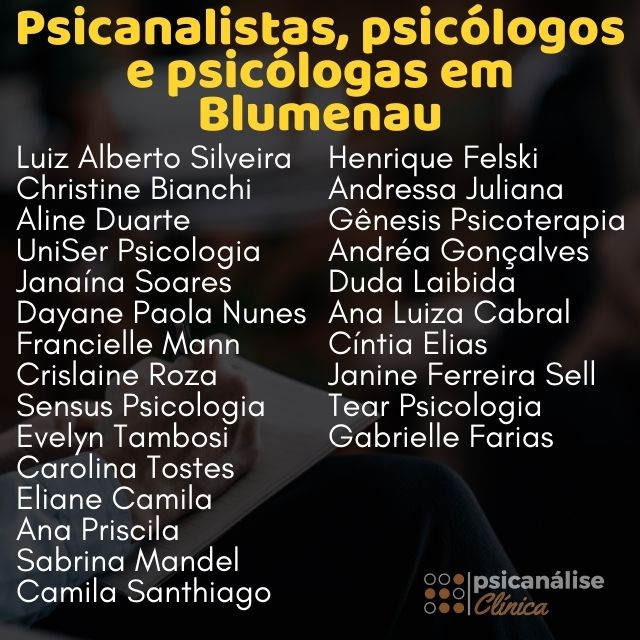 Psicólogas em Blumenau Lista