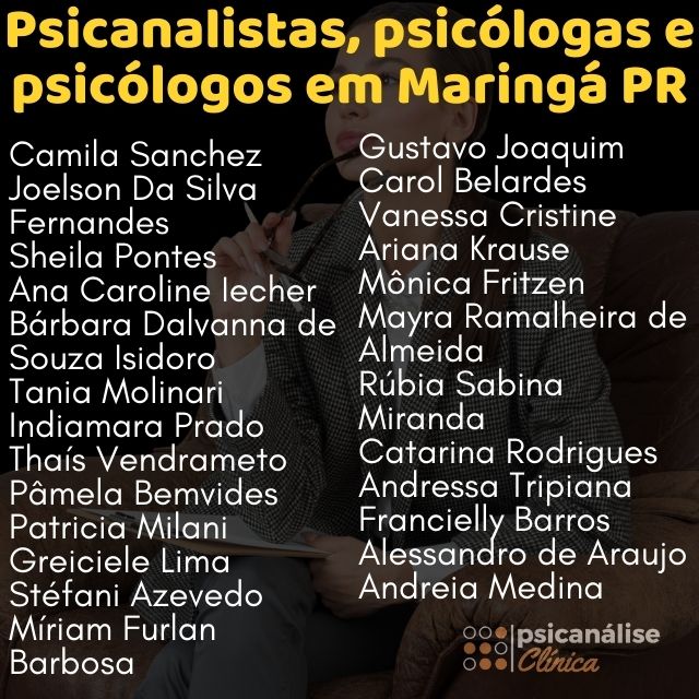 psicologos em maringá lista