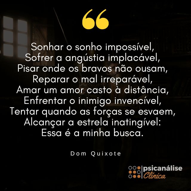 Quixotesco Frase Dom Quixote