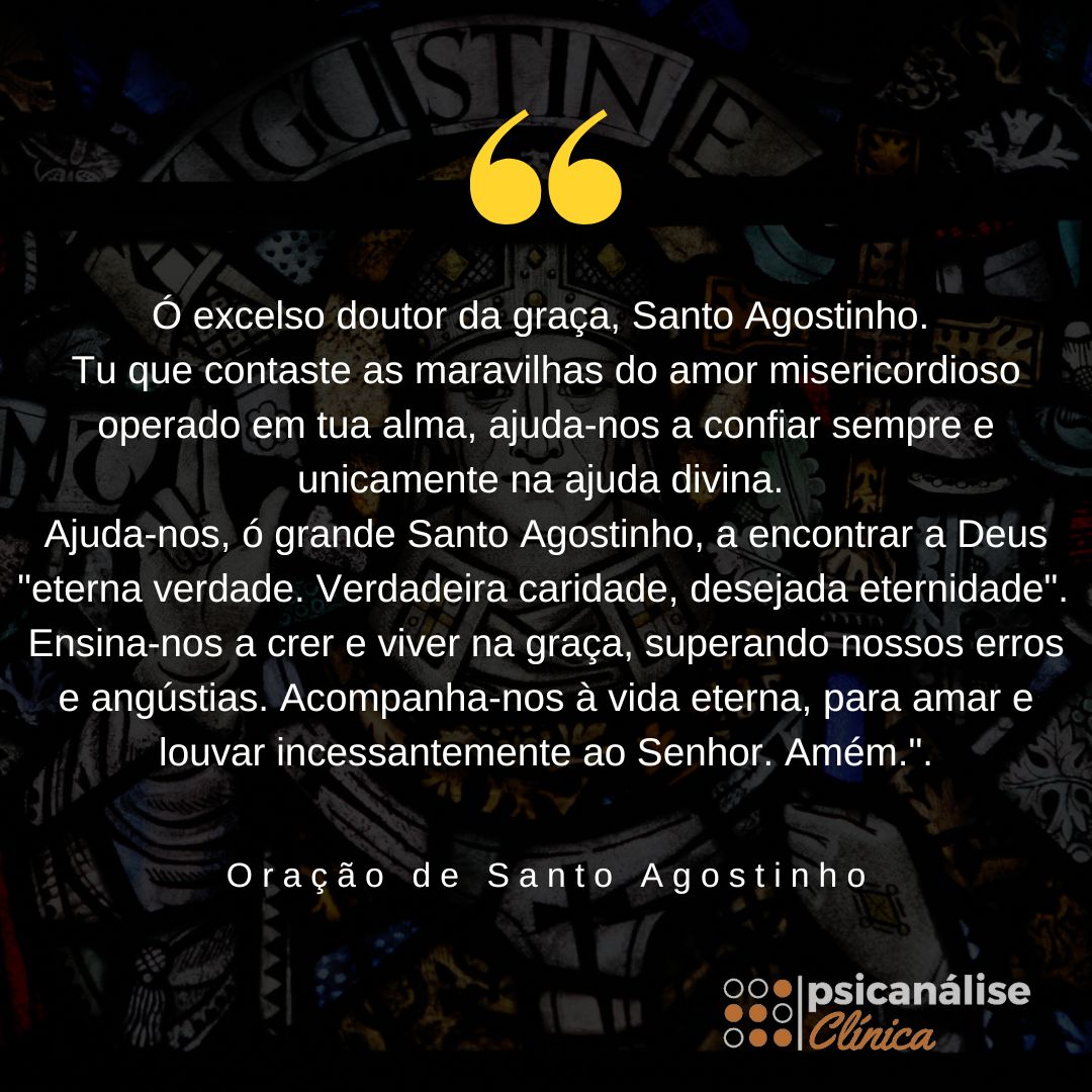 Santo Agostinho Oração