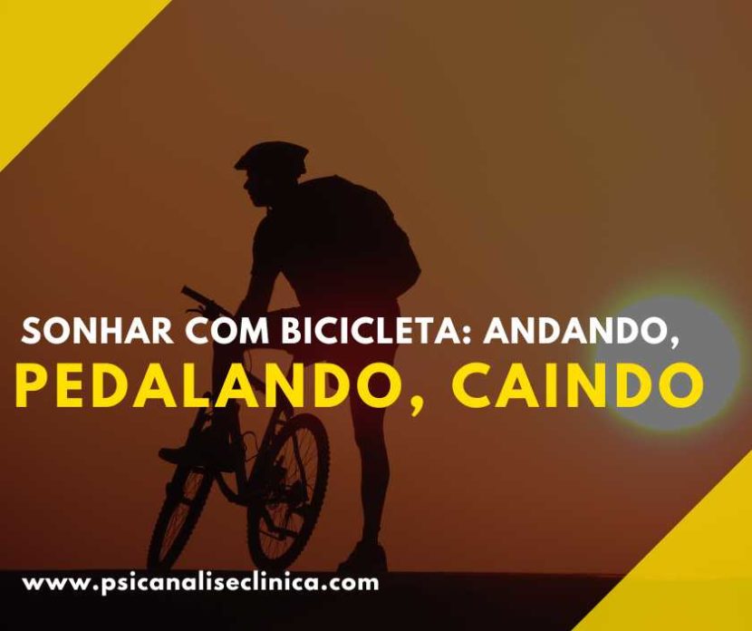 sonhar andando de bicicleta