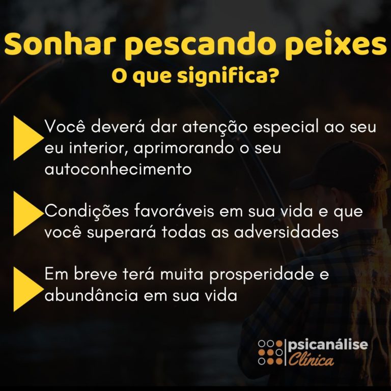 Sonhar pescando peixe: qual o significado - Psicanálise Clínica