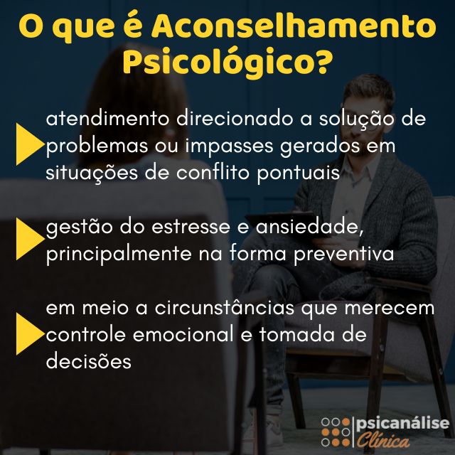 aconselhamento psicológico resumido