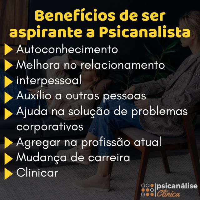 Aspirante a psicanalista benefícios