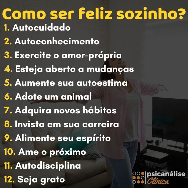 Como ser feliz sozinho resumo