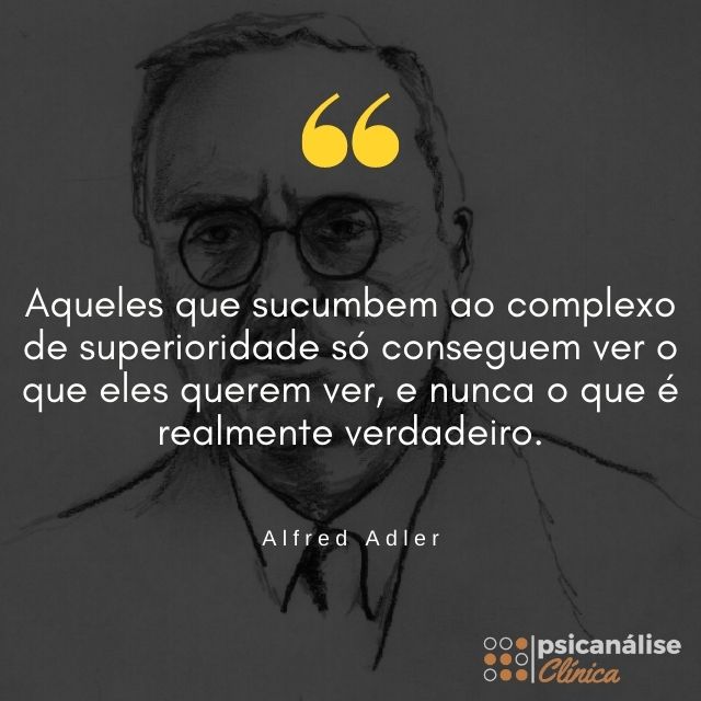 Complexo de superioridade alfred adler