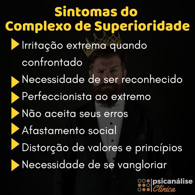 Complexo de superioridade sintomas