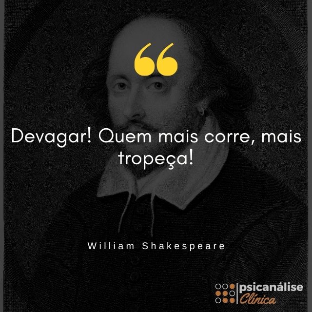 devagar e sempre shakespeare 