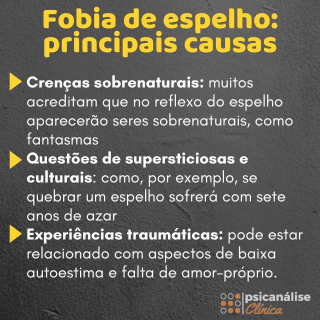 fobia de espelho resumo