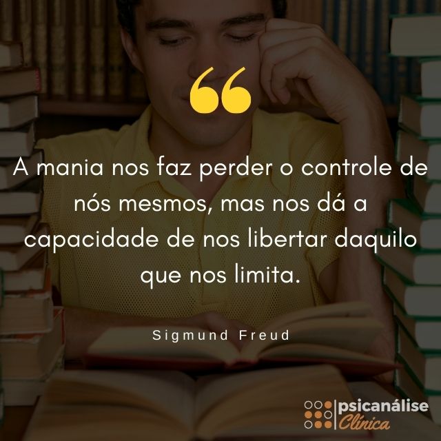 Logomania frase Freud