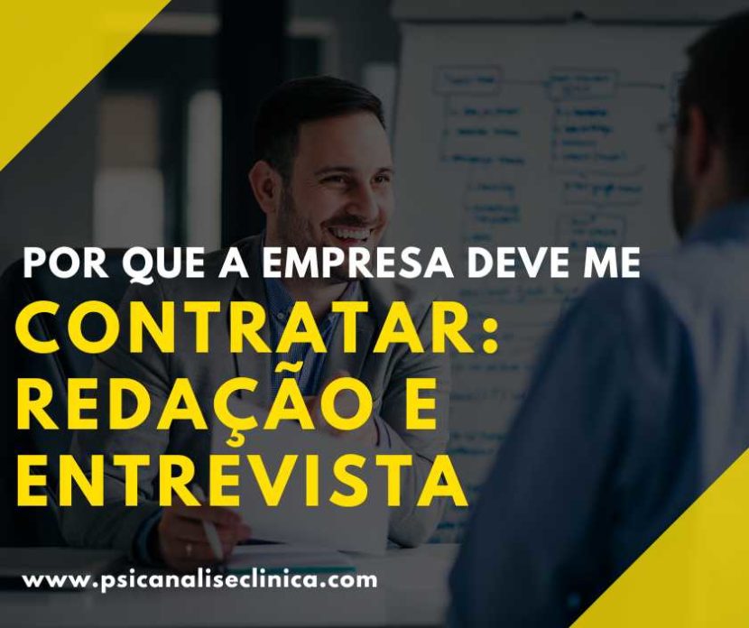 por qual motivo a empresa deve me contratar