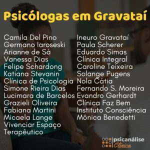 Psicólogas em Gravataí resumido