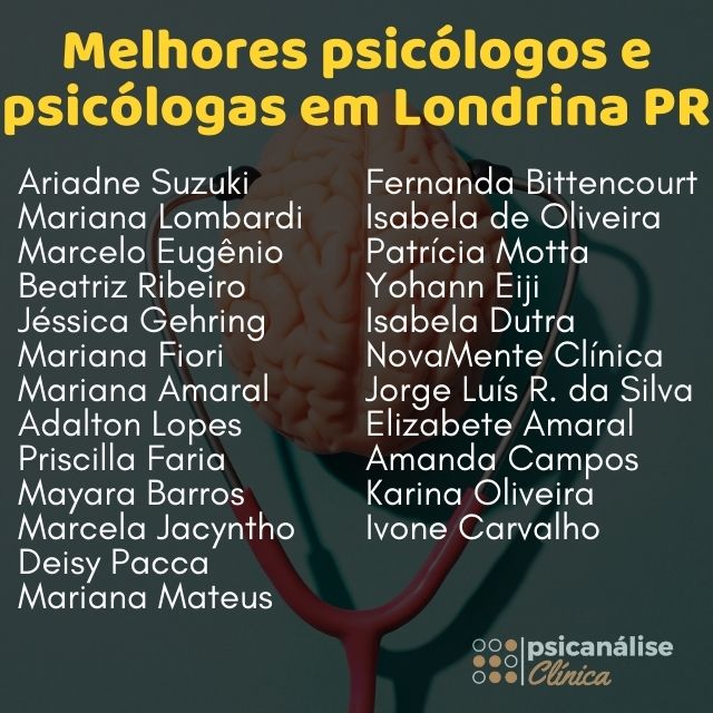 Psicólogas em Londrina Lista