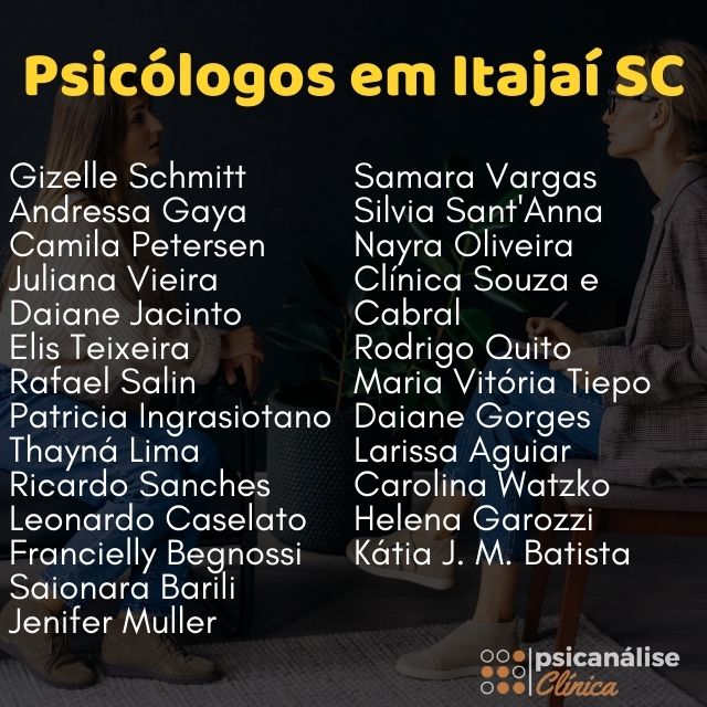 Psicólogos em Itajaí SC