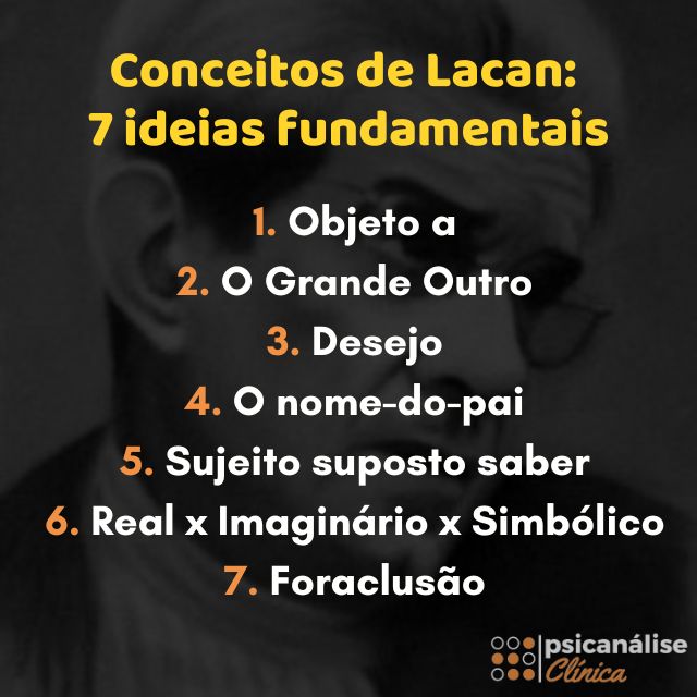 Conceitos de Lacan Resumido