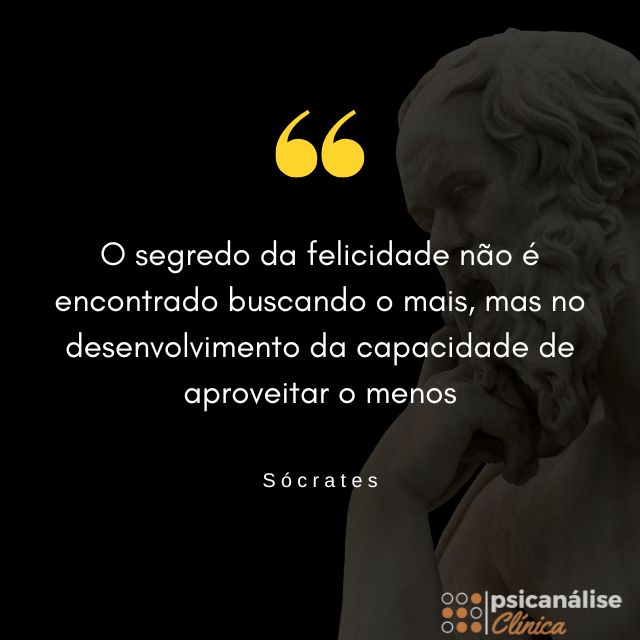 Frases de bem com a vida Socrates