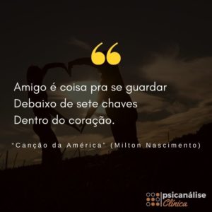 Músicas sobre amizade trecho