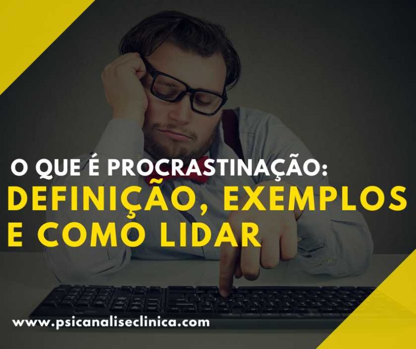 o que é procrastinar