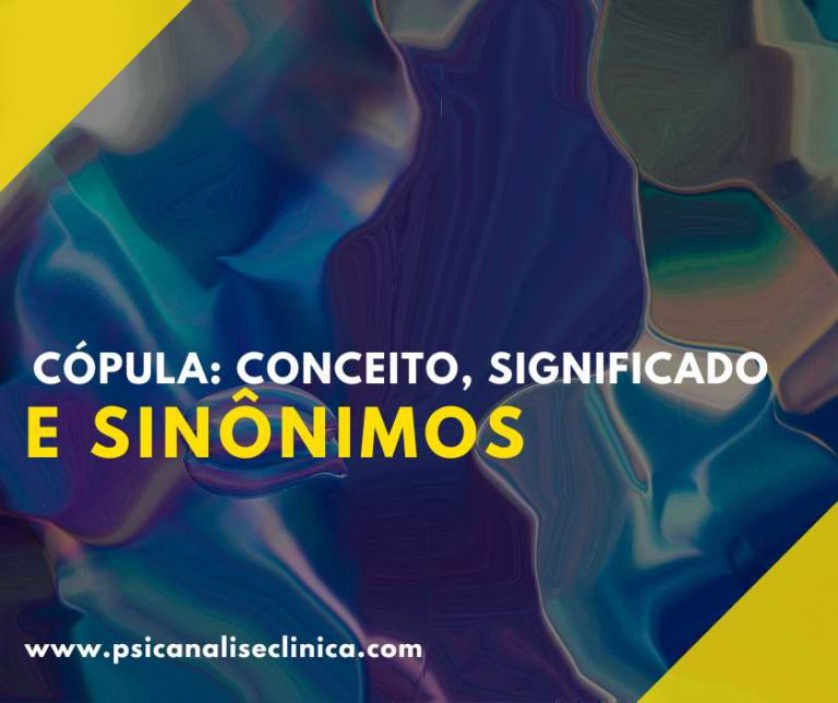 Cópula conceito, significado e sinônimos Psicanálise Clínica
