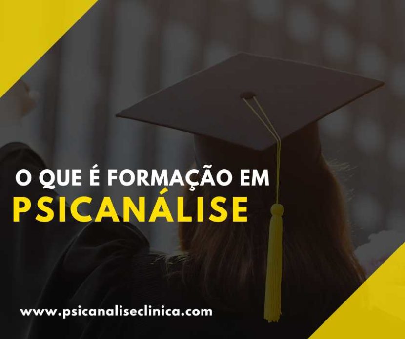 formação em psicanálise