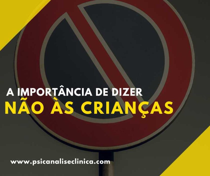 dizer não às crianças