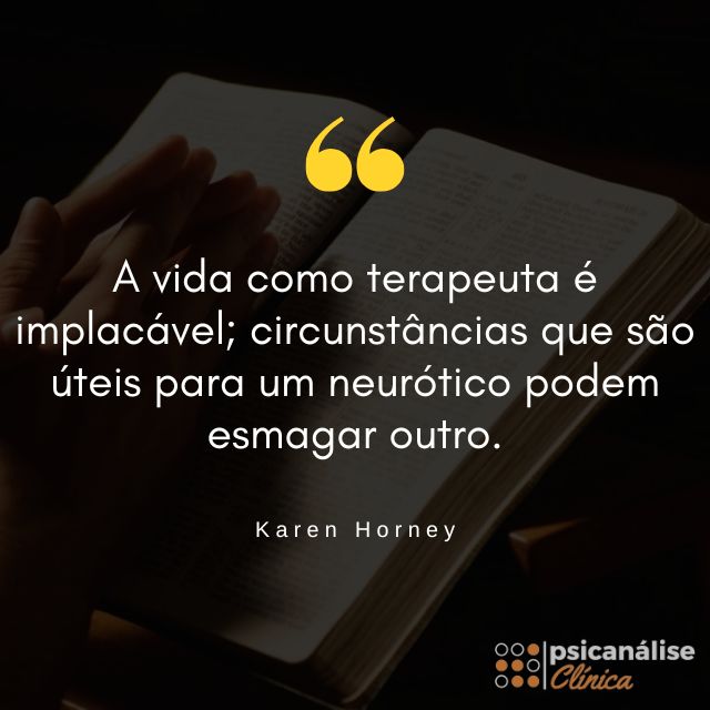 Karen Horney frase