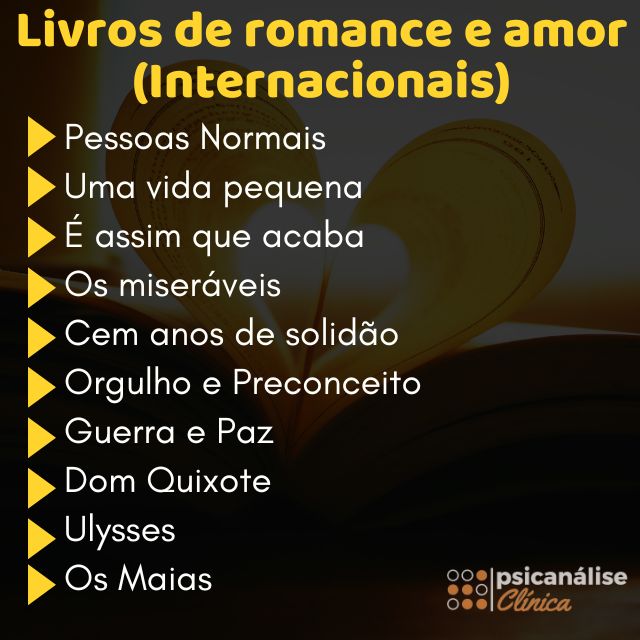 Livros de romance internacionais