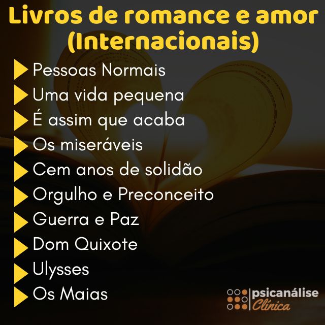 Livros de romance internacionais