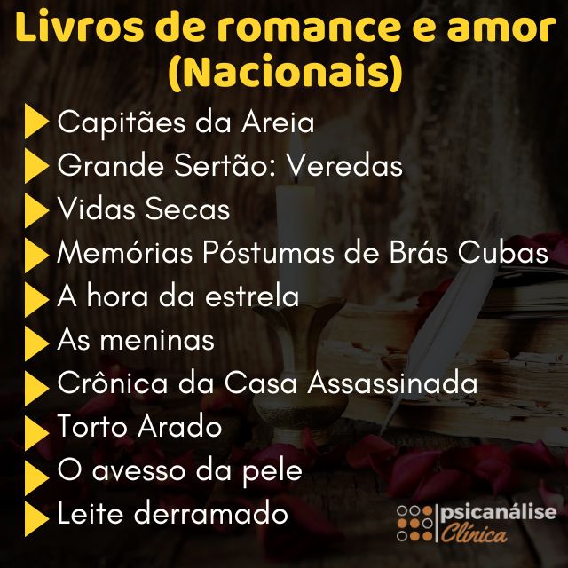 Livros de romance nacionais